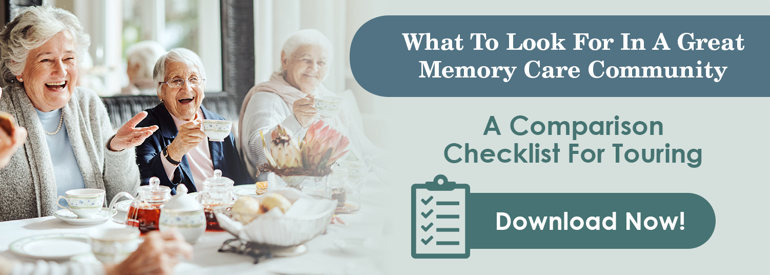 comparison checklist for memory care tours