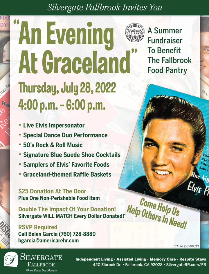 An Evening At Graceland - A Summer Fundraiser