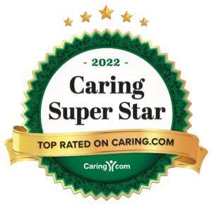 2022 Caring Super Star badge
