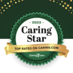 2023 caring star award badge